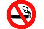 How to Draw a No Smoking Sign