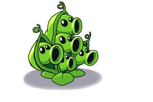 How to Draw a Pea Pod from Plants Vs. Zombies 2