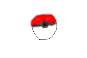 how to draw a pokeball
