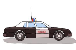 How to Draw a Police Car