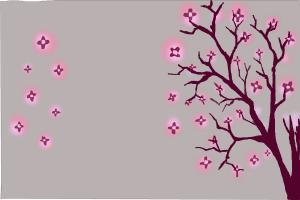 How Easy Way to Draw Blossom Tress