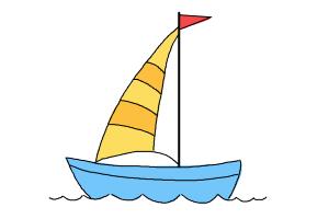 How to Draw a Simple Boat