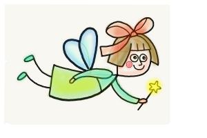 How to Draw a Simple Fairy Girl