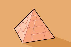 How to Draw a Square Pyramid