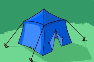 How to Draw a Tent