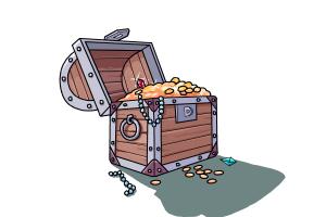 How to Draw a Treasure Chest