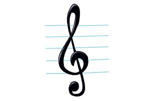 How to Draw a Treble Clef
