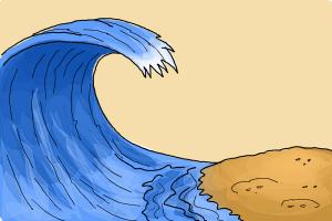 How to Draw a Wave For Kids