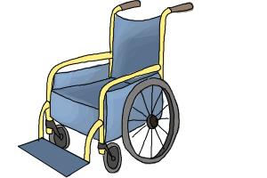 How to Draw a Wheelchair