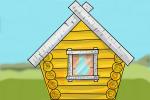 How to Draw a Wooden House