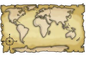 how to draw a map How To Draw A World Map Drawingnow