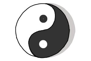 How to Draw a Yin Yang