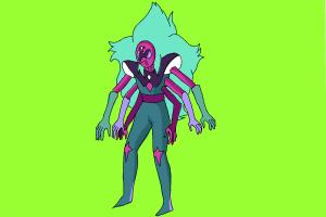 How to Draw Alexandrite from Steven Universe