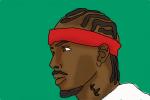 How to Draw Allen Iverson