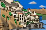 How to Draw Amalfi Drive And Coast