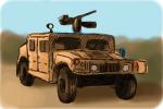 How to Draw an Up-Armored Humvee