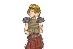 How to Draw Astrid from How to Train Your Dragon