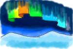 How to Draw Aurora Borealis