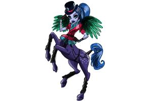 How to Draw Avea Trotter from Monster High Freaky Fusion