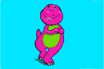 How to Draw Barney from Barney And Friends