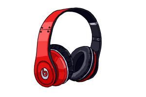 How Draw Beats by Dre -