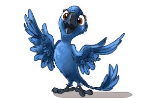 How to Draw Bia from Rio 2