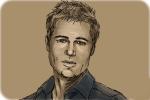 How to Draw Brad Pitt