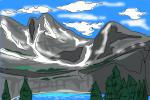 How to Draw Canadian Rockies