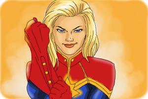 How to Draw Captain Marvel from Marvel