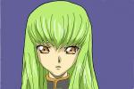 How to Draw C.C.  from Code Geass