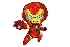 How to Draw Chibi Iron Man