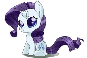 How to Draw Chibi Rarity from My Little Pony Friendship Is Magic