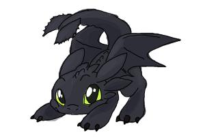 How to Draw Chibi Toothless