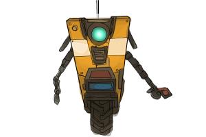 How to Draw Claptrap from Borderlands The Pre-Sequel