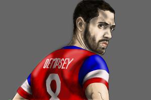 How to Draw Clint Dempsey