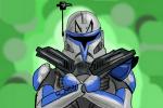 How to Draw Clone Captain Rex from Star Wars