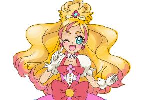 How to Draw Cure Flora, Haruno Haruka from Go! Princess Precure