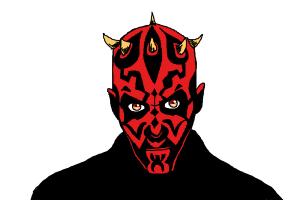 How to Draw Darth Maul