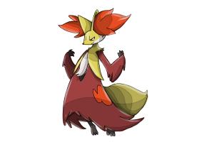 How to Draw Delphox from Pokemon