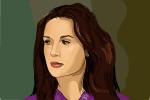 How to Draw Demi Moore