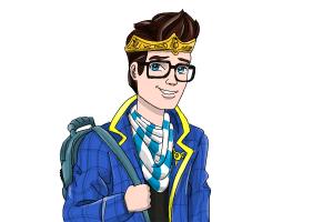 How to Draw Dexter Charming from Ever After High