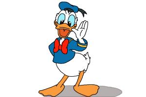 How to Draw Disney Characters - Donald Duck