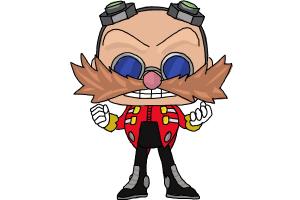 How to Draw Doctor Eggman from Sonic