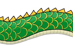 How to Draw Dragon Scales