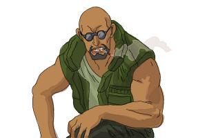 How to Draw Dutch from Black Lagoon
