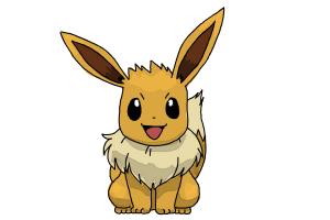 How to Draw Pokemon - Eevee