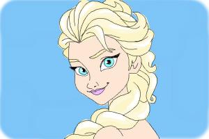 How to Draw Elsa Step by Step