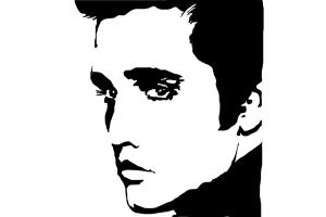 How to Draw Elvis Face