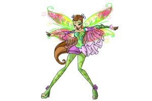 How to Draw Flora, Fairy Of Nature from Winx