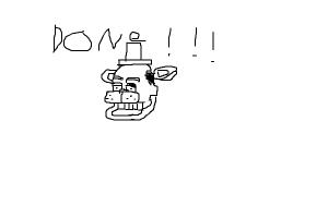 How to Draw Freddy Fazbear (First Tutorial No Hate Pls)